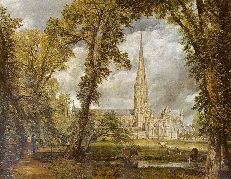 Salisbury Cathedral by John Constable